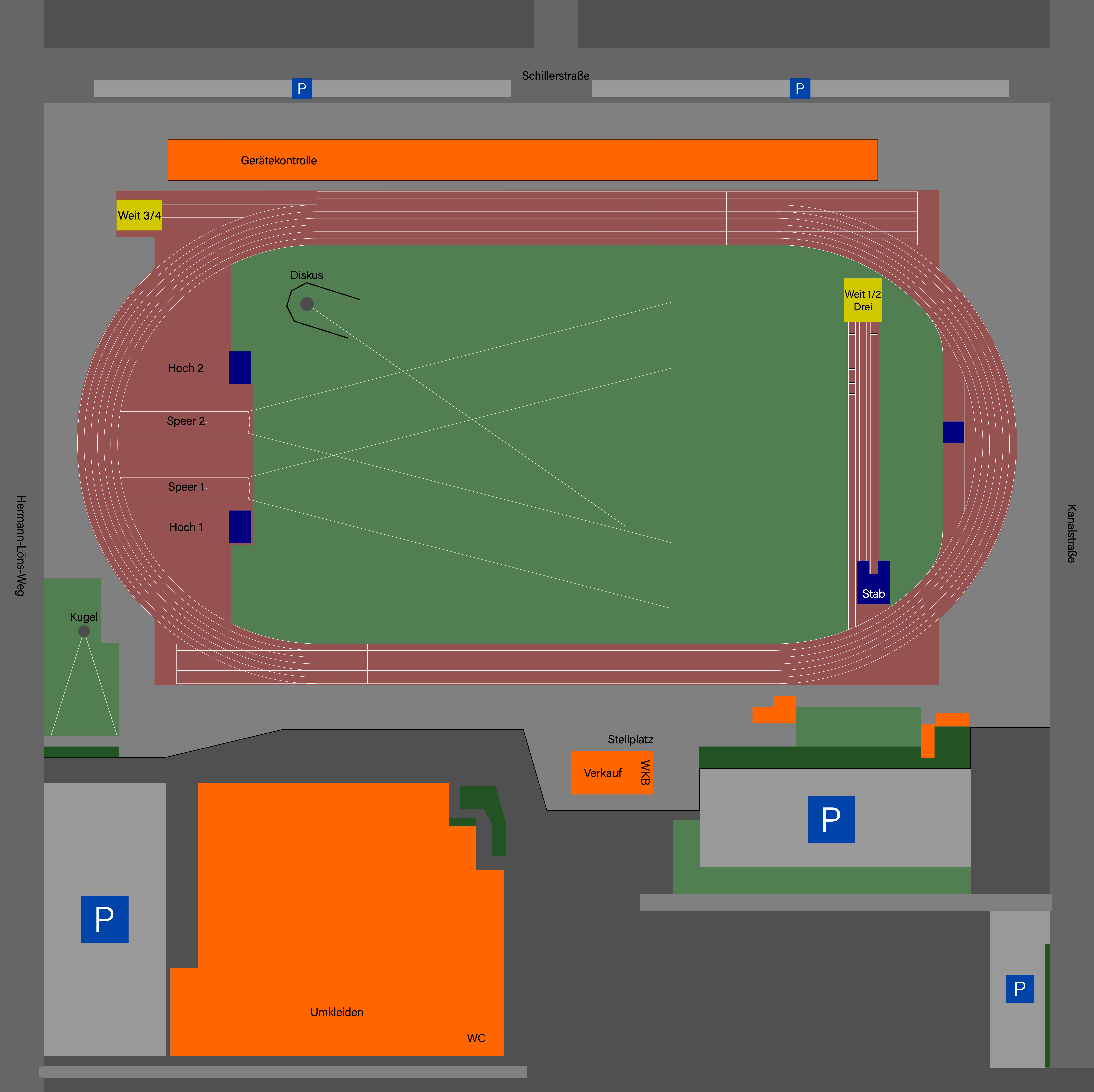 Gesamtplan Kanalstraße Zeven