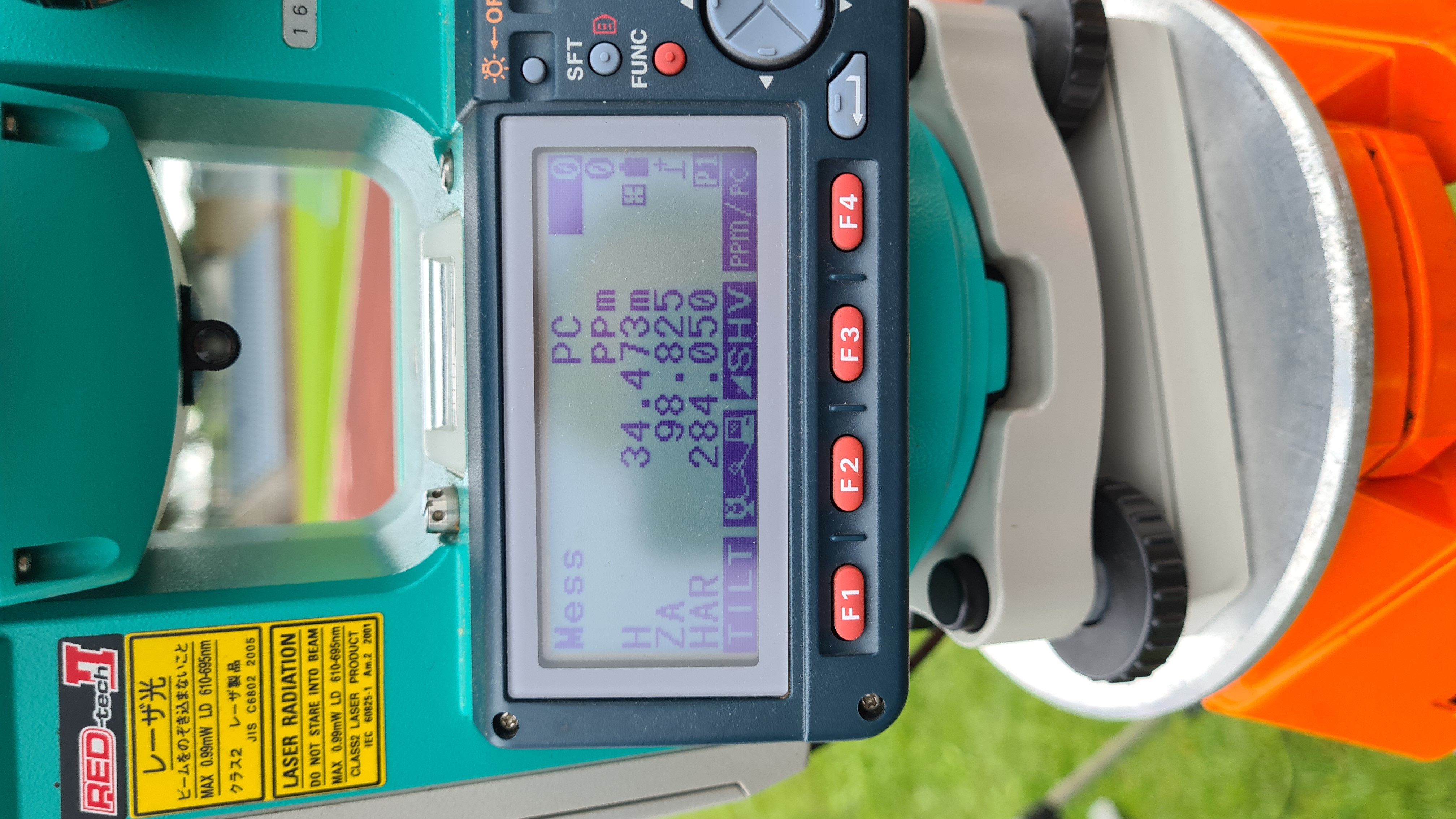 Sokkia Einstellungen Gon